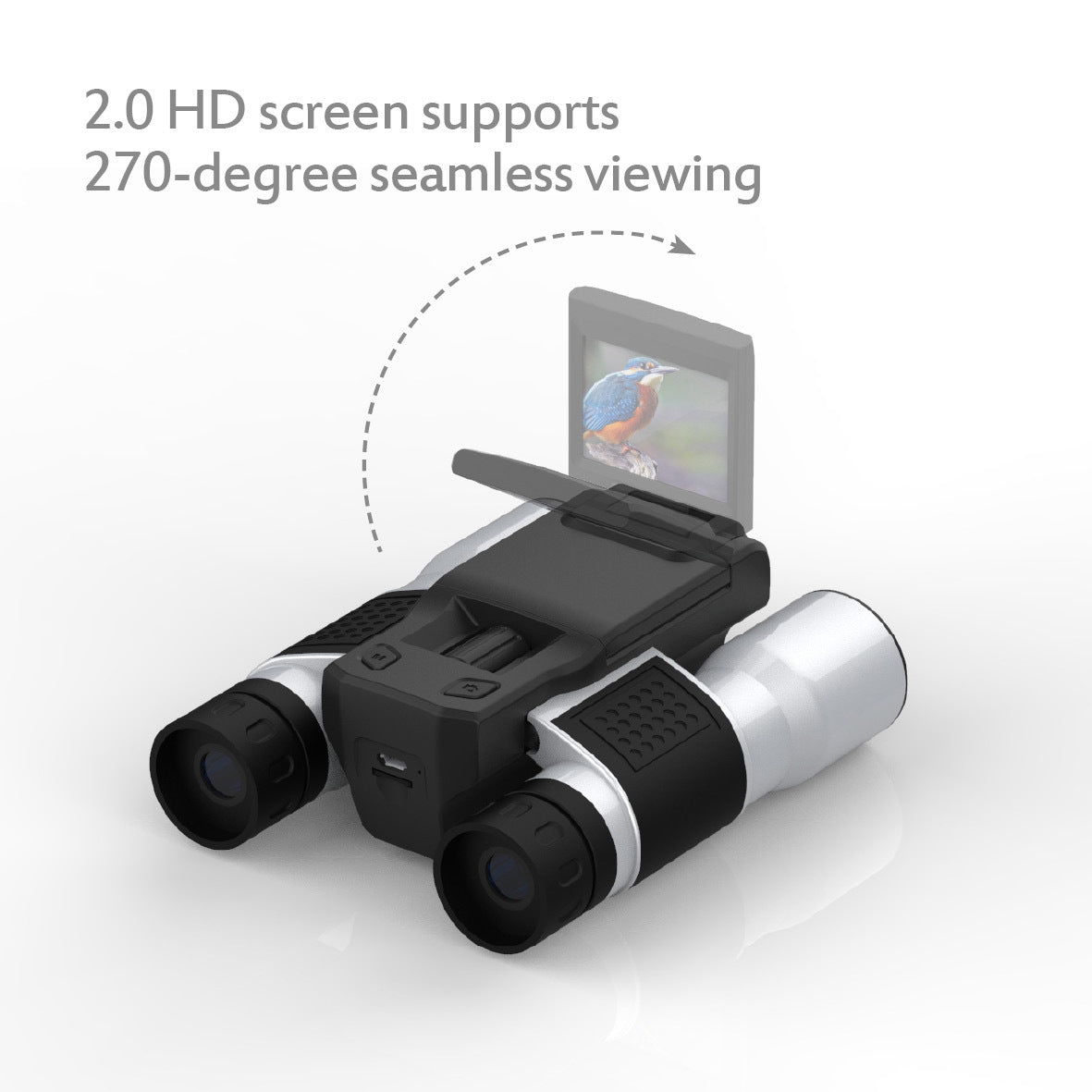 Head-Mounted Night Vision Binoculars — IR, Hands-Free