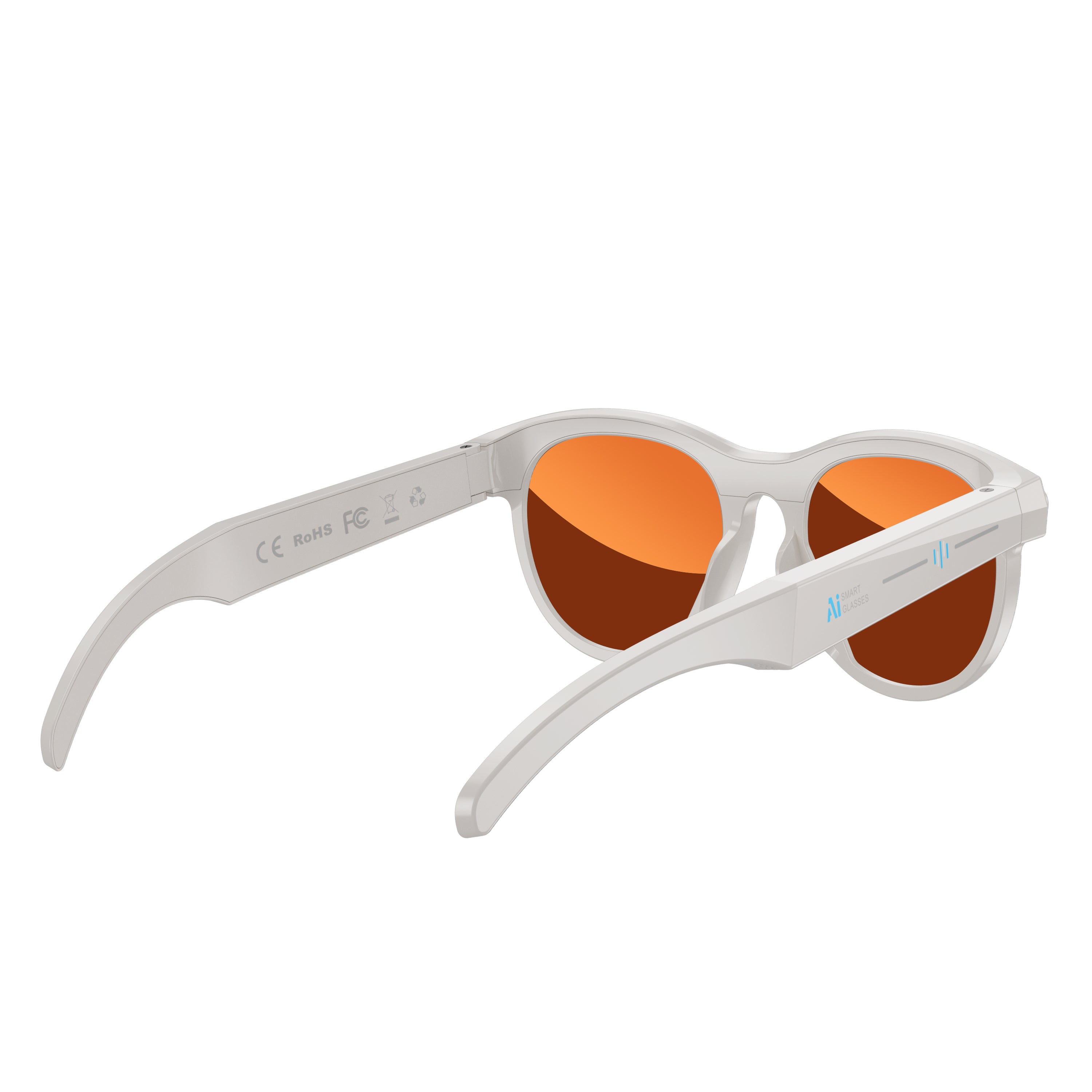 2MP AI Smart Glasses With Camera Bluetooth Sunglasses For Music Calling Translation M88