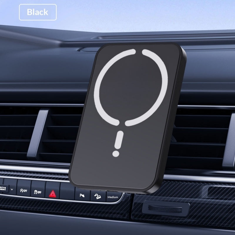 MagSafe Magnetic Wireless Car Charger — 15W Fast Charge