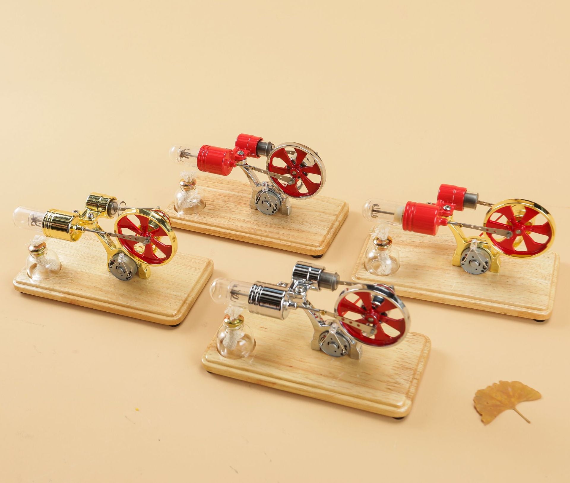 Four-color Stirling Generator Model Scientific Physics Experiment Scientific And Educational Toy