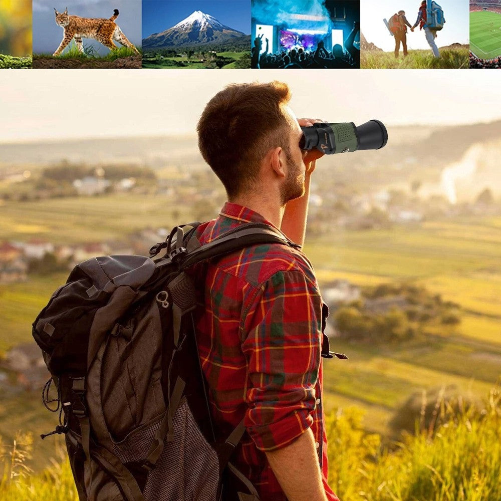 DayNight HD Hunting Binoculars Waterproof Telescopes Coordinates