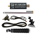 RTL-SDR Blog V4 USB software defined radio dongle with dipole antenna kit
