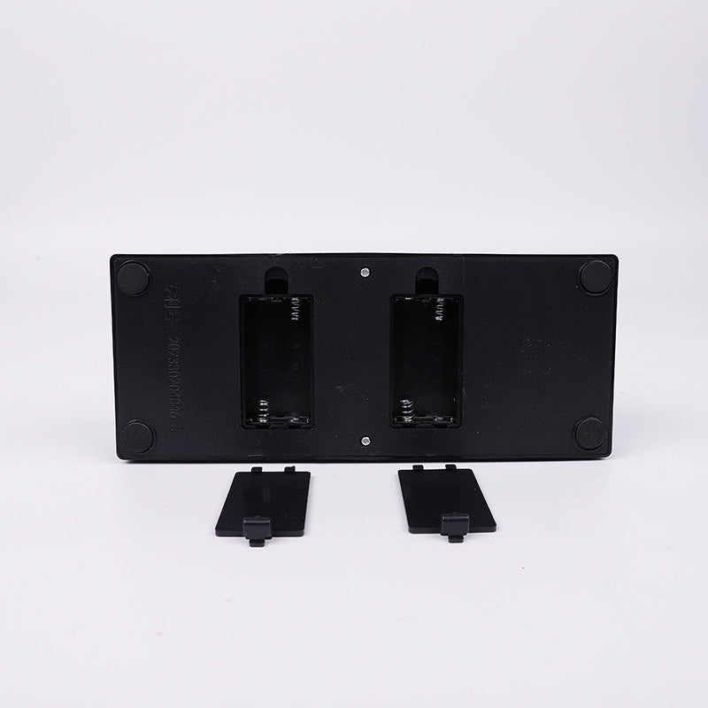 Newton’s Cradle desk ornament with moon crescent frame side view