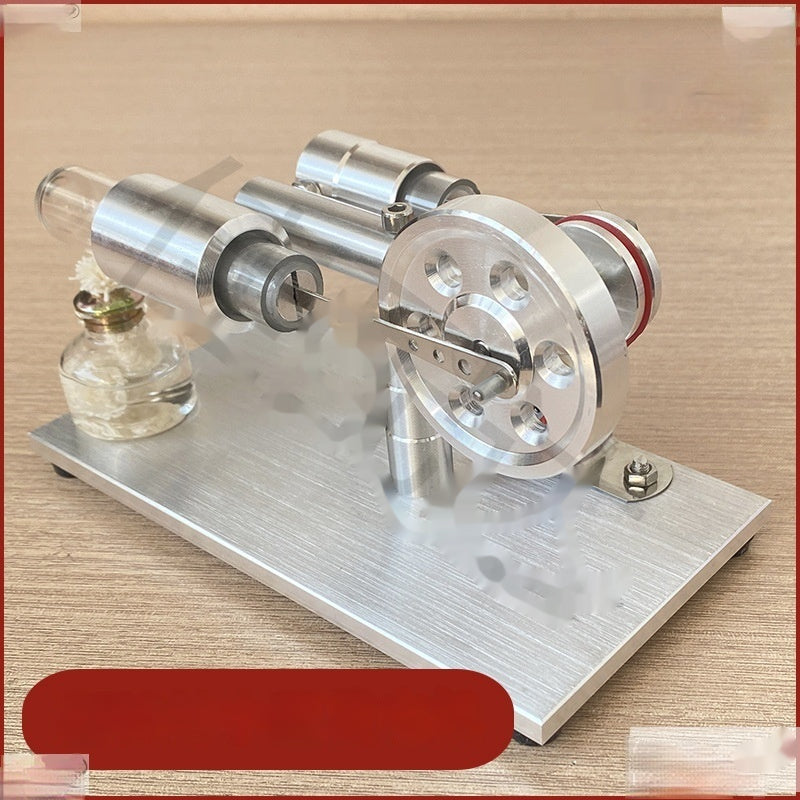 Stirling Engine Generator Model — Mini Heat-to-Electric Kit