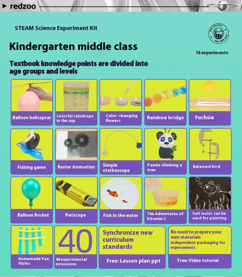 Children's Physics Science Experiment Toy Set