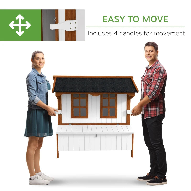 47 inch Chicken Coop Wooden House