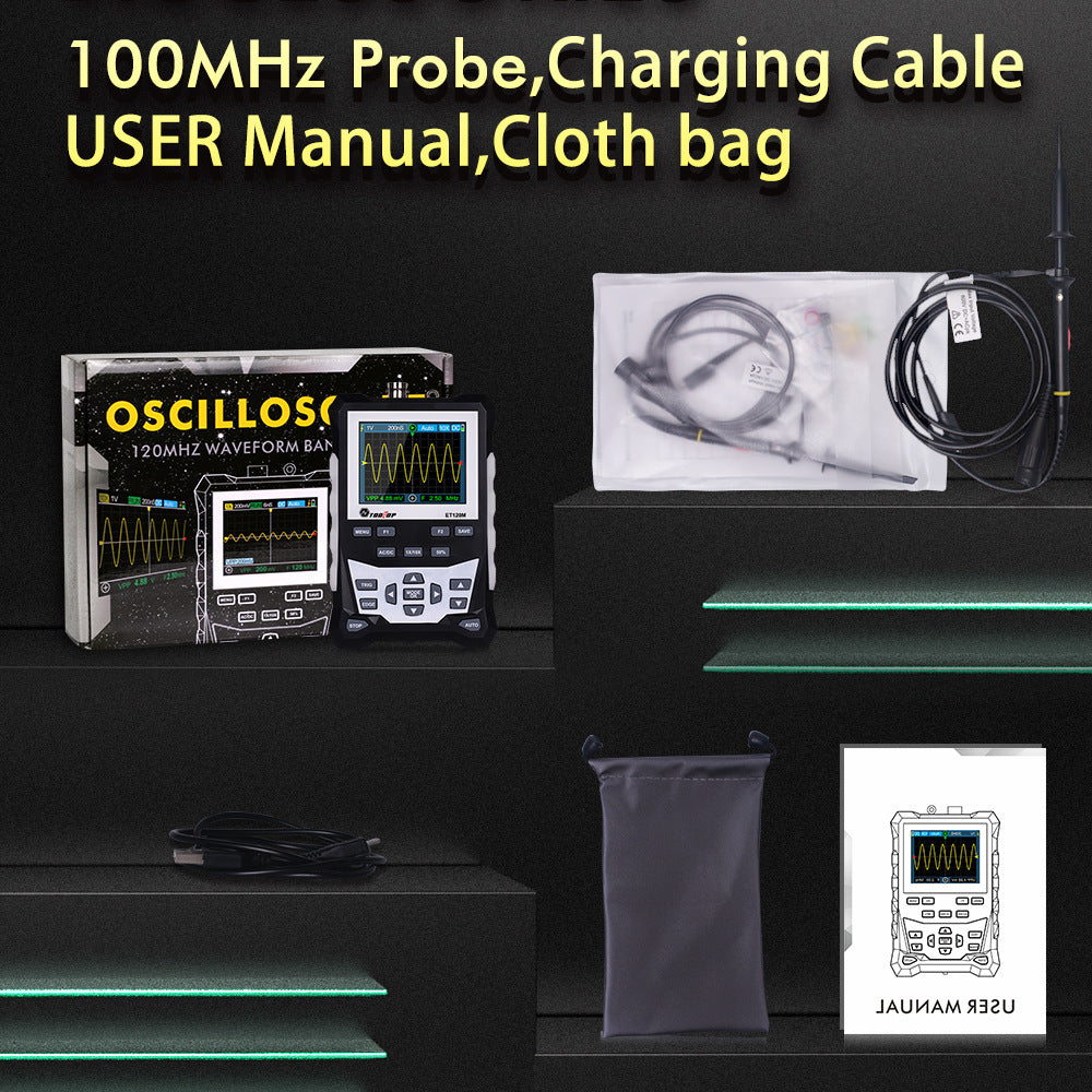 New Handheld Color Analog Oscilloscope
