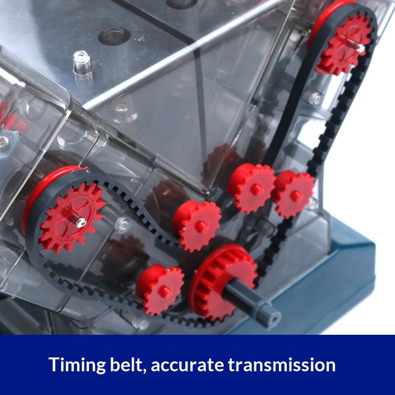 Steam Science Experiment Engine V8 Engine Model