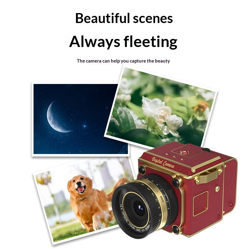 Digital Camera 4K Dual Screen Autofocus Vlogging