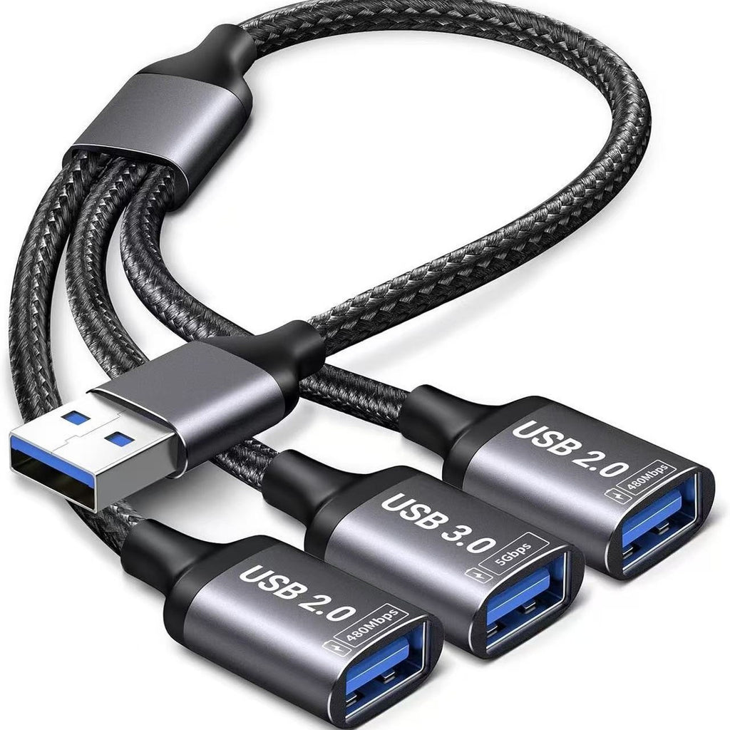 USB-C Multi-Port Hub — 7-in-1 Docking Station Expander