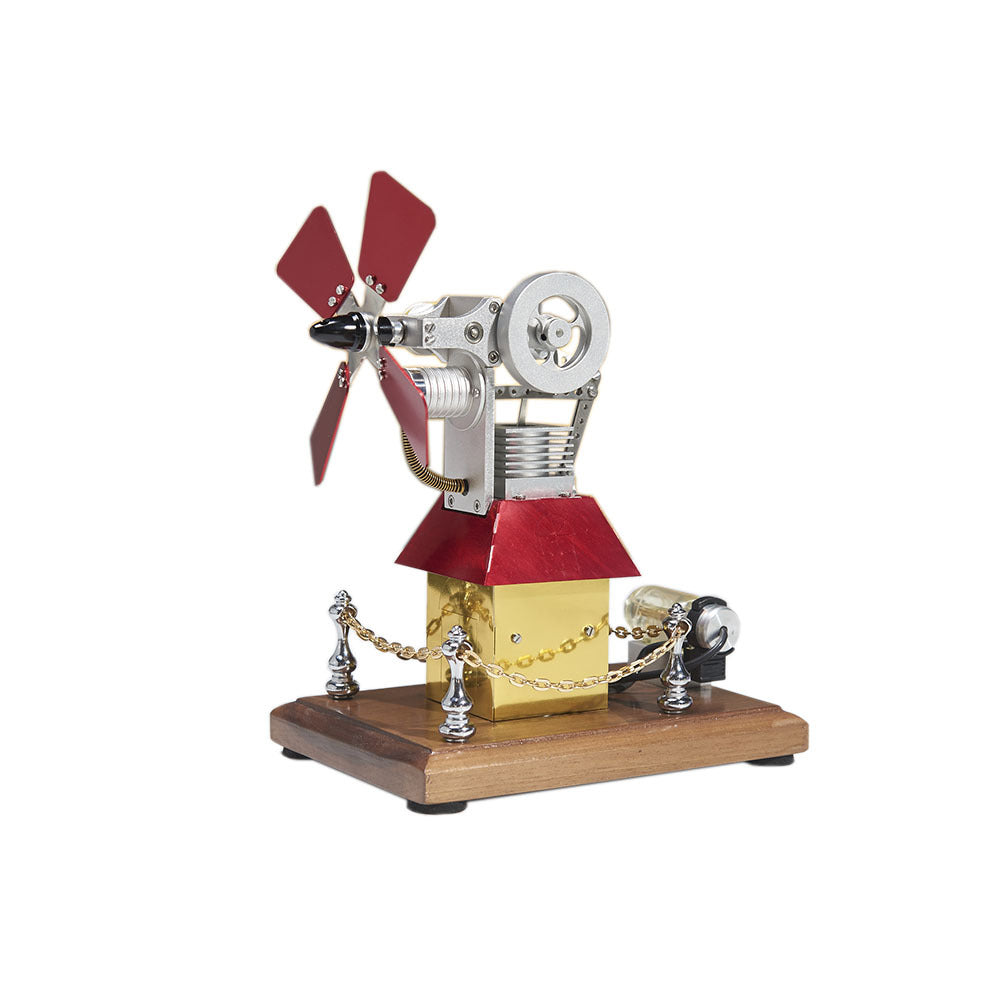 Windmill Generator Model — External Combustion Physics Kit