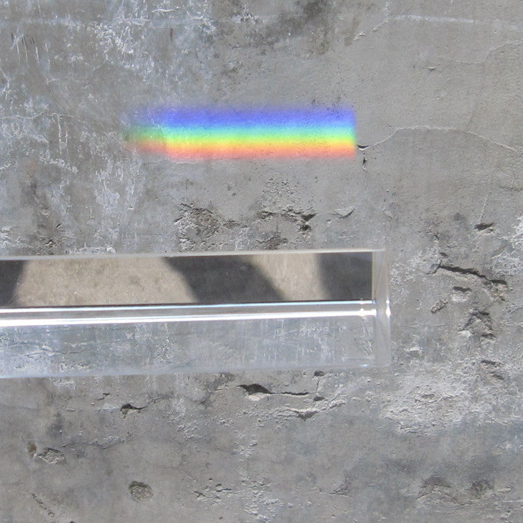 Optical Equilateral Prism Refracting Mirror