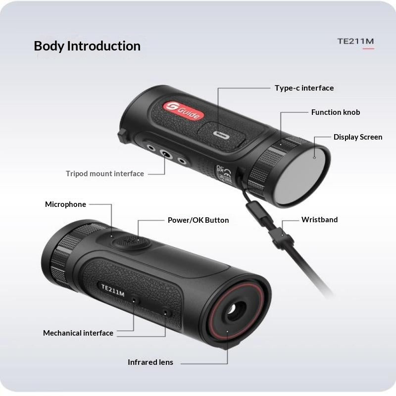 Gaode Zhiguan Guide Handheld Monocular Infrared Telescope