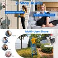 1080P HD 360 Degree WiFi Security Camera Auto Motion Tracking