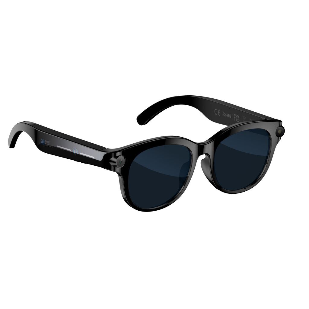 2MP AI Smart Glasses With Camera Bluetooth Sunglasses For Music Calling Translation M89