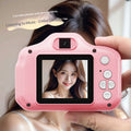 Retro Digital Camera Blue Pink