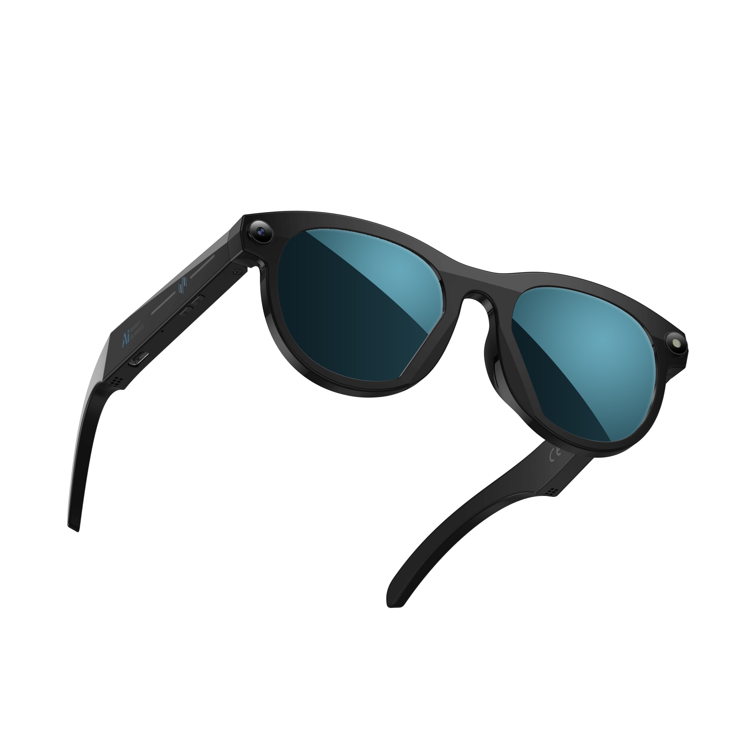 2MP AI Smart Glasses With Camera Bluetooth Sunglasses For Music Calling Translation M88