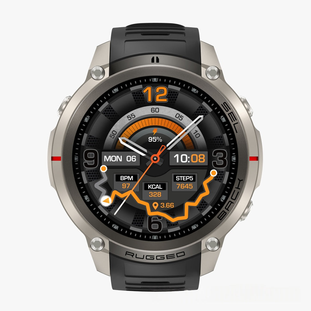 Smartwatch With Offline Maps, 5 ATM Water Resistance, And A Compass