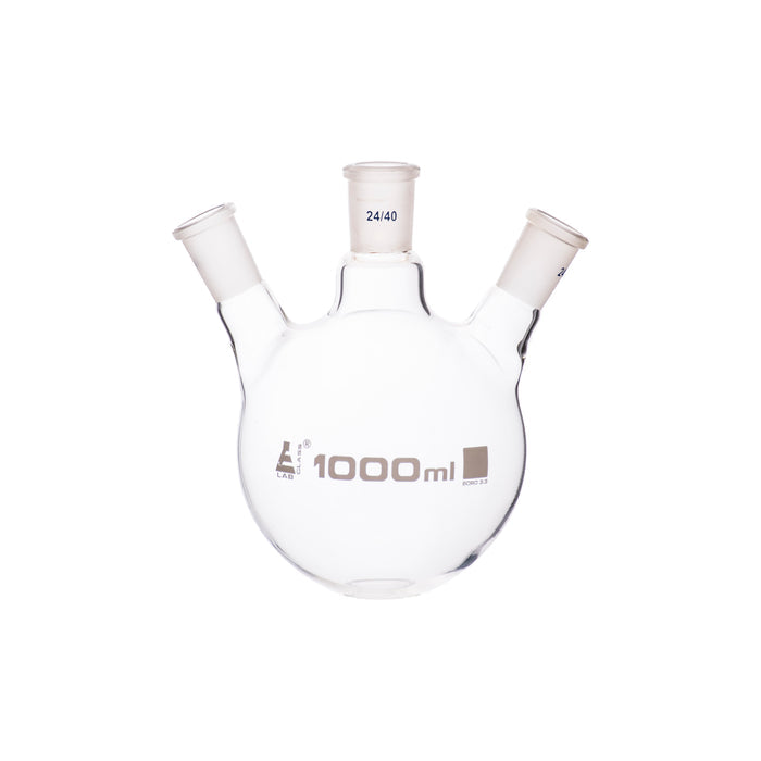 Round-bottom flask 1000mL 24/40 ground glass joint borosilicate distilling