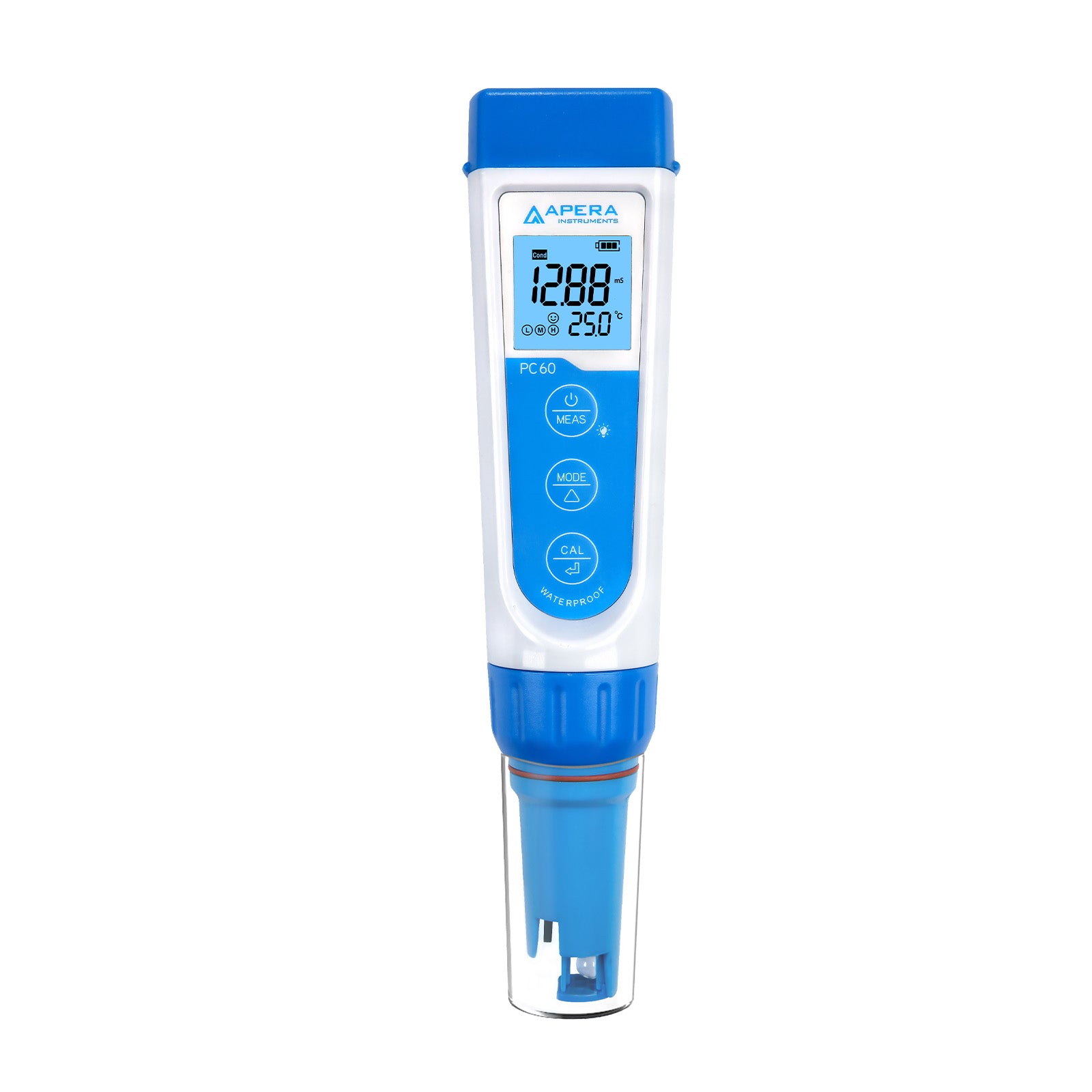 Digital pH and EC Meter — Laboratory Water Quality Analyzer