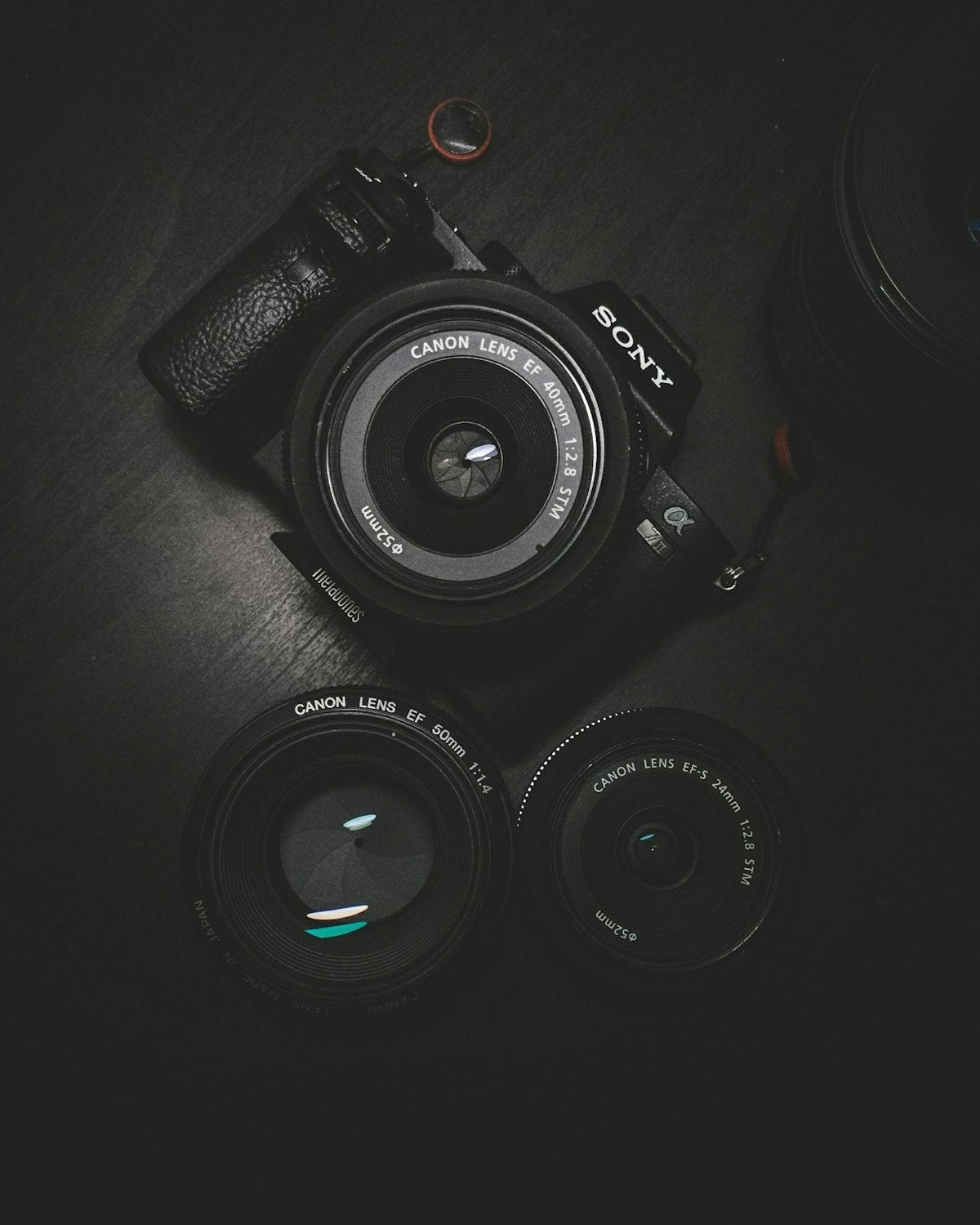 Optical camera lenses — glass optics for refraction and lens experiments