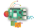 Raspberry Pi 5 4GB — quad-core ARM Cortex-A76 single board computer