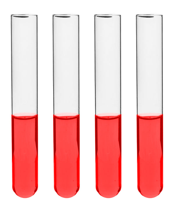 Borosilicate test tube set 16x150mm with wooden rack 25 piece laboratory