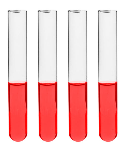 Borosilicate test tube set 16x150mm with wooden rack 25 piece laboratory